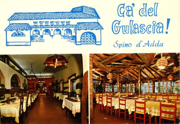 Il ristorante Cà del Gulascia