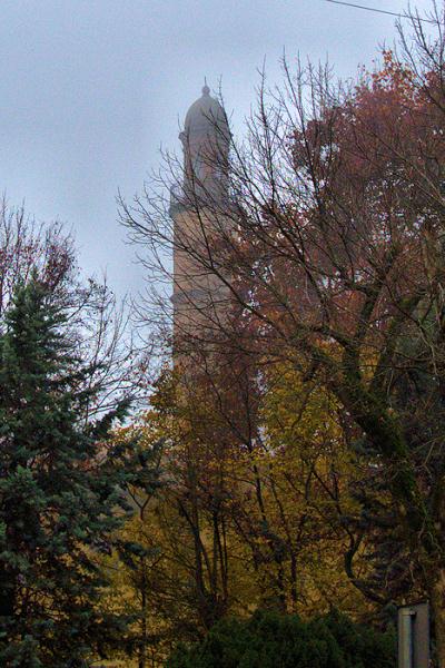 Il parco con il minareto